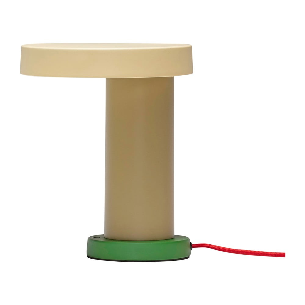 Zöld asztali lámpa (magasság 25 cm) magic – hübsch