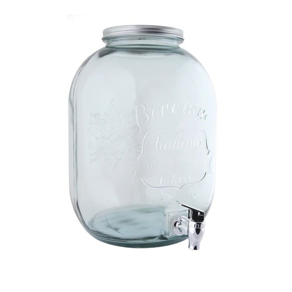 Authentic limonádé adagoló újrahasznosított üvegből, 12,5 l - Ego Dekor