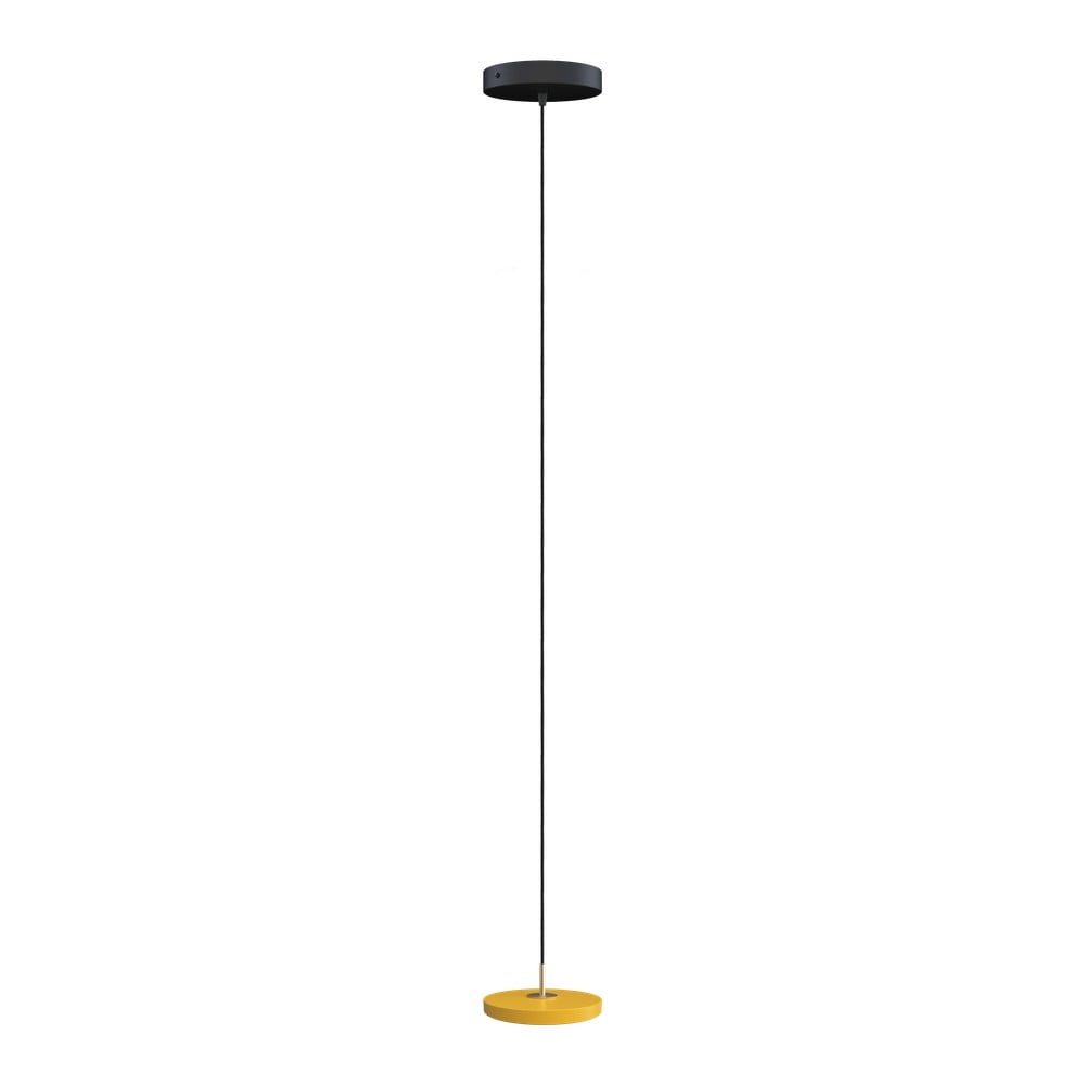 Sárga LED függőlámpa fém búrával ø 15 cm Asteria Micro – UMAGE