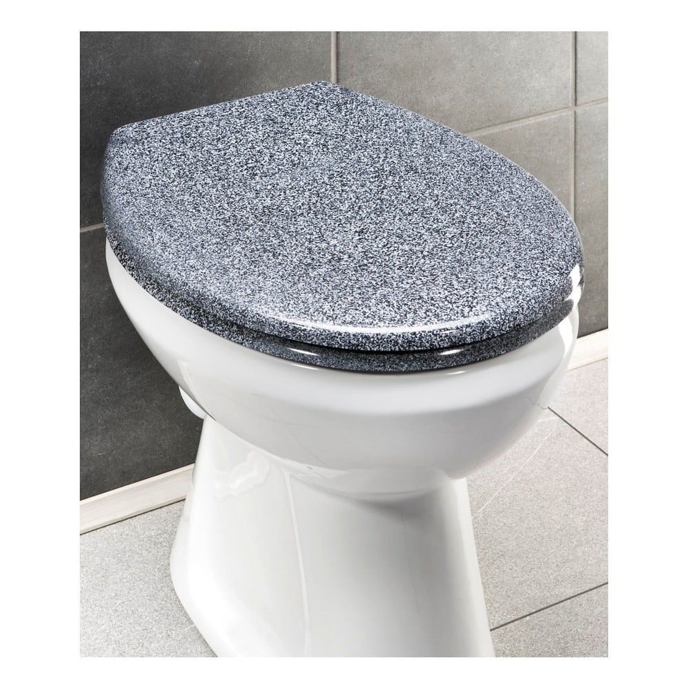 Premium Ottana WC-ülőke gránit dekorral, 45,2 x 37,6 cm - Wenko