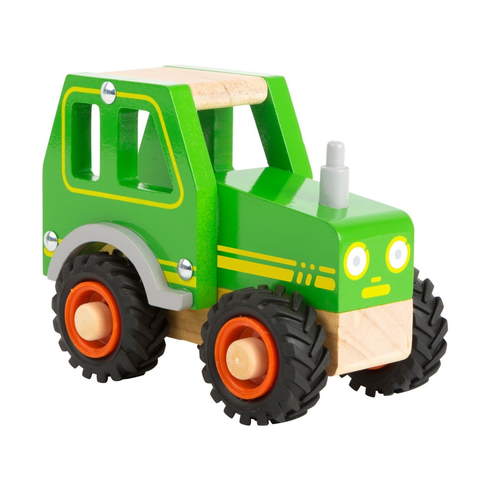 Small Foot Traktor - zöld