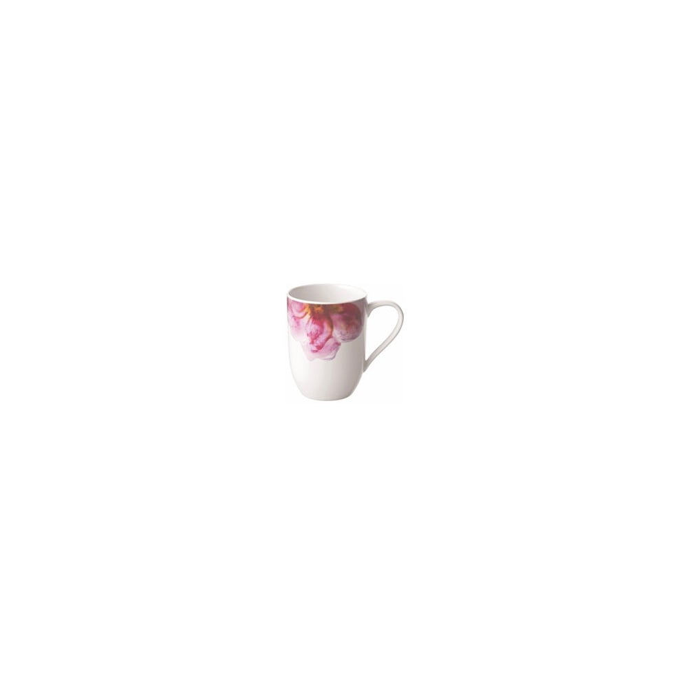 Fehér-sötét rózsaszín porcelán bögre 280 ml Rose Garden - Villeroy&Boch