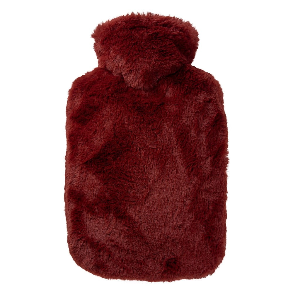 Piros mikroplüss melegvizes palack 1,8 l Classic – Hugo Frosch