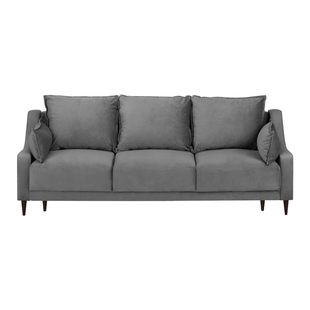 Freesia szürke kinyitható kanapé tárolóhellyel - mazzini sofas