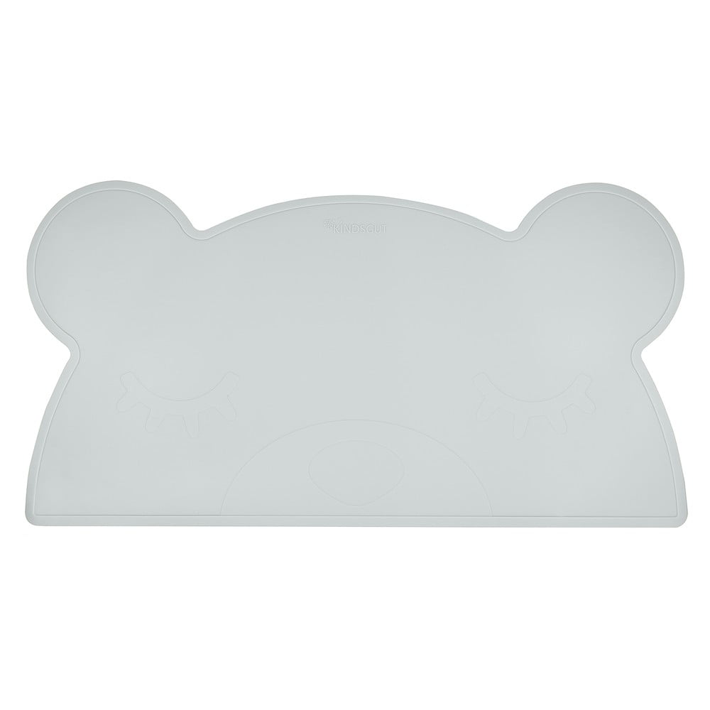 Bear világoskék szilikon tányéralátét, 48 x 25 cm - Kindsgut
