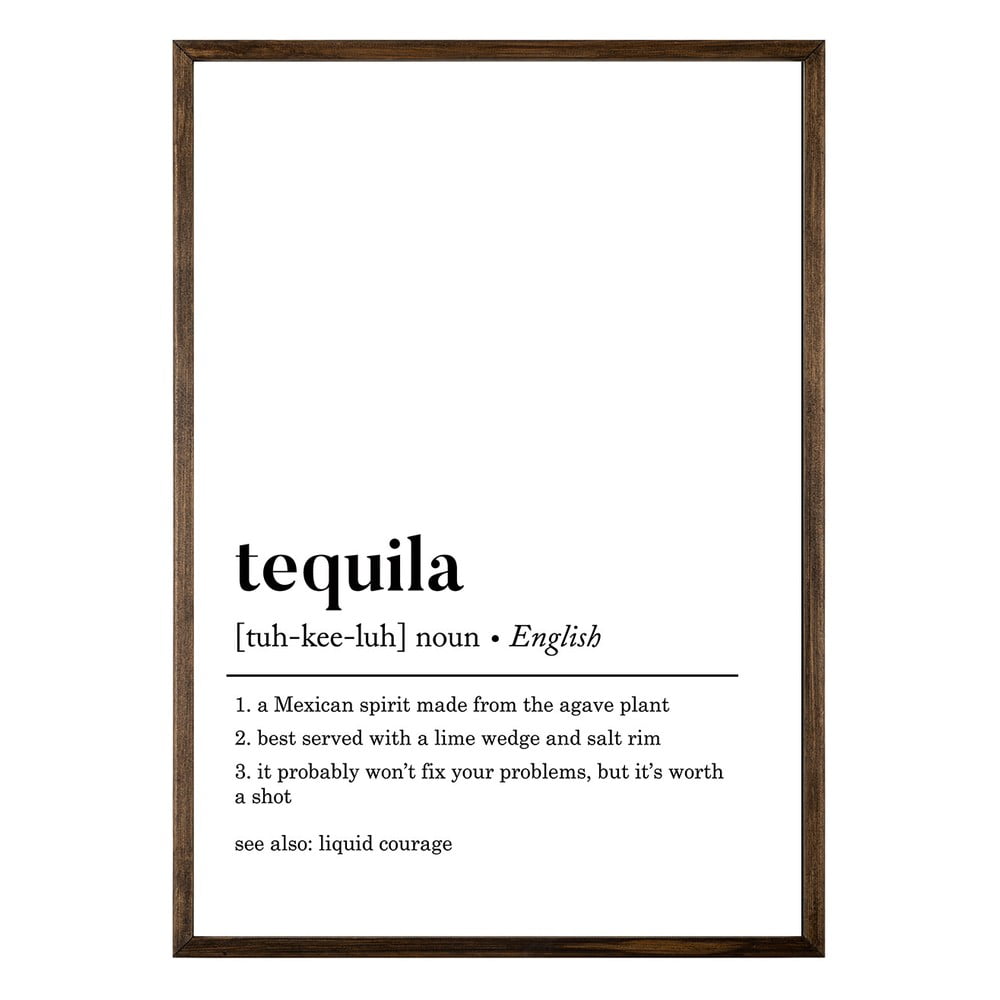 Poszter 50x70 cm Tequila – Wallity