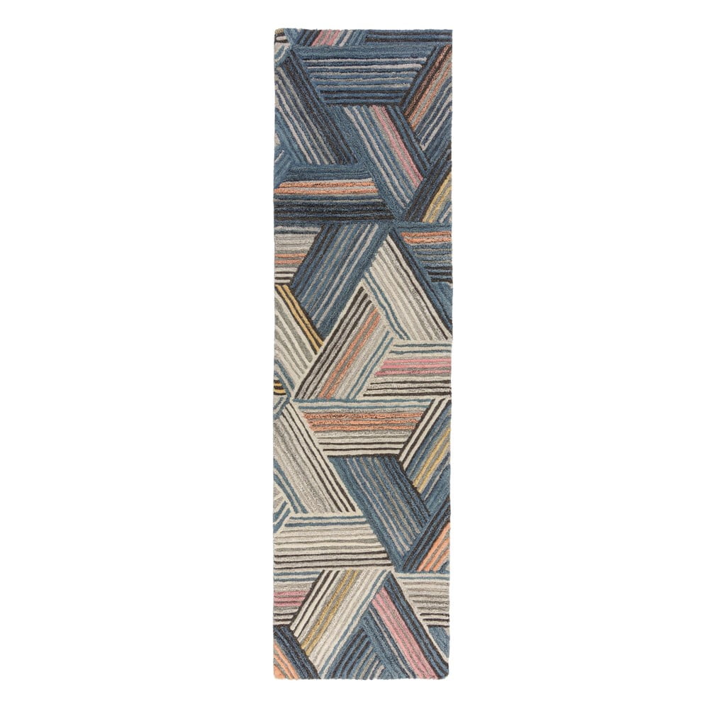 Ortiz gyapjú futószőnyeg, 60 x 230 cm - flair rugs