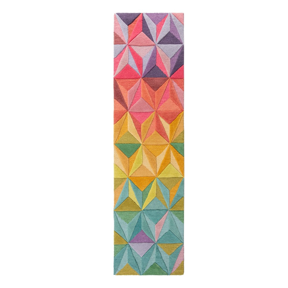 Reverie gyapjú futószőnyeg, 60 x 230 cm - Flair Rugs