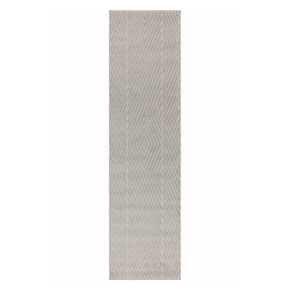Világosszürke futószőnyeg 66x240 cm Muse – Asiatic Carpets