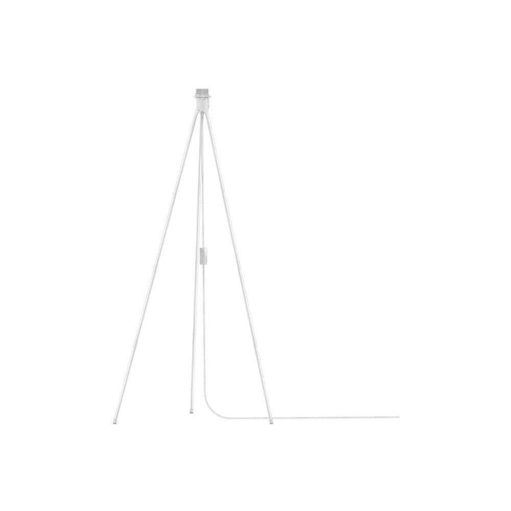Fehér színű háromlábú állvány lámpabúrához, 109 cm -  umage