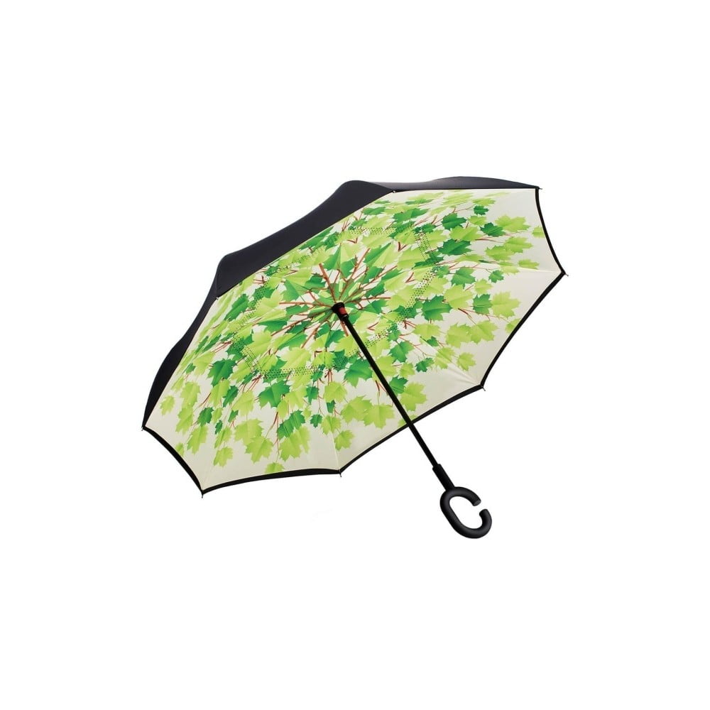 Leaves zöld-fekete esernyő, ⌀ 105 cm