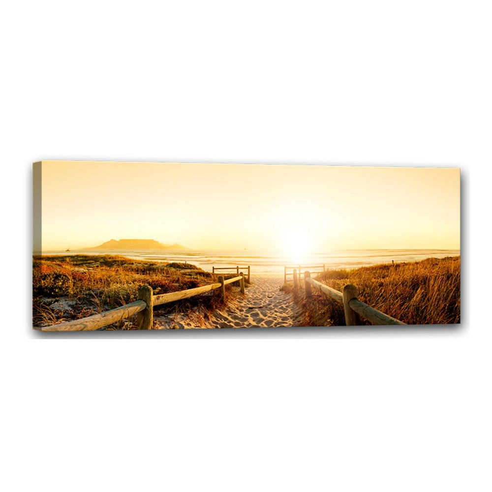 Canvas Harmony Beach fali kép, 60 x 150 cm - Styler