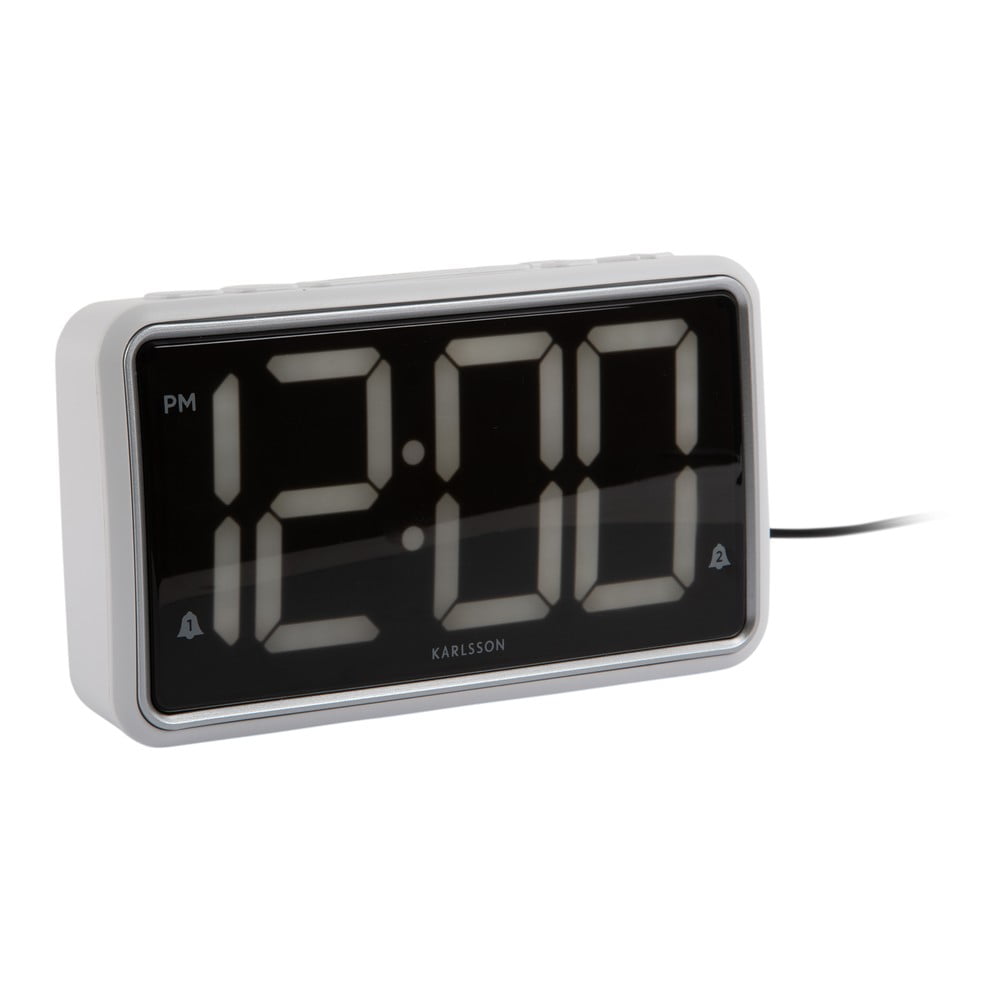 Digitális ébresztőóra New Retro – Karlsson
