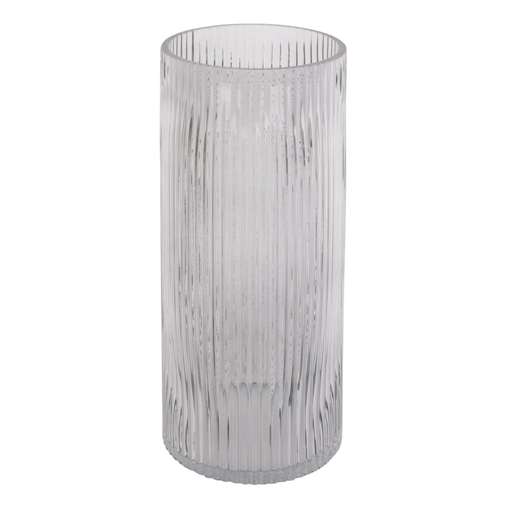 Allure szürke üveg váza, magasság 30 cm - PT LIVING