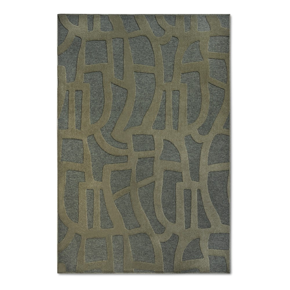 Zöld szőnyeg újrahasznosított szálakból 200x290 cm therese – villeroy&boch