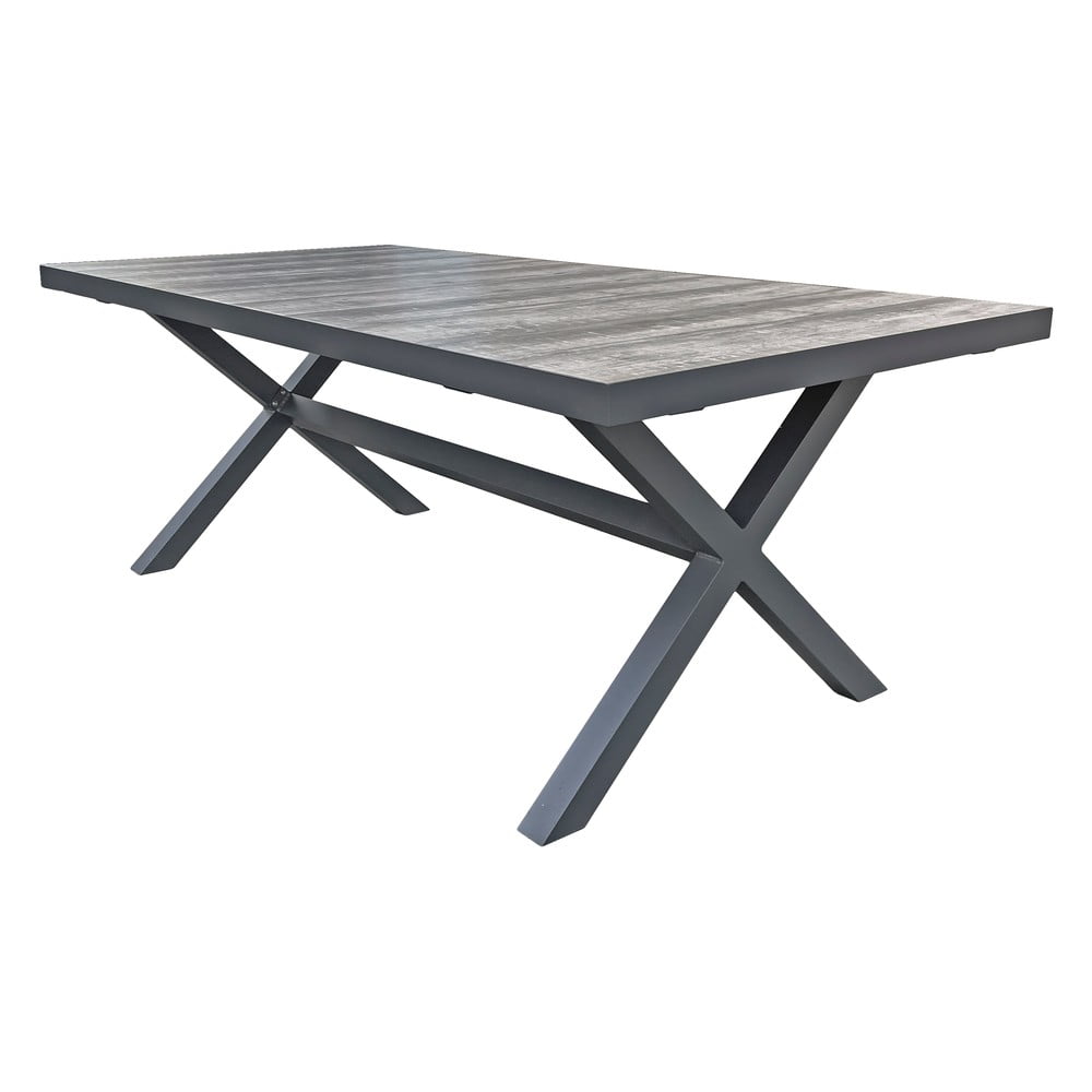 Kerti étkezőasztal kerámia asztallappal 100x202 cm rana – garden pleasure