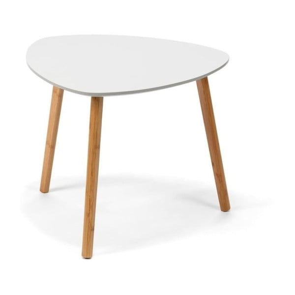 Viby fehér tárolóasztal, 40 x 40 cm - loomi.design
