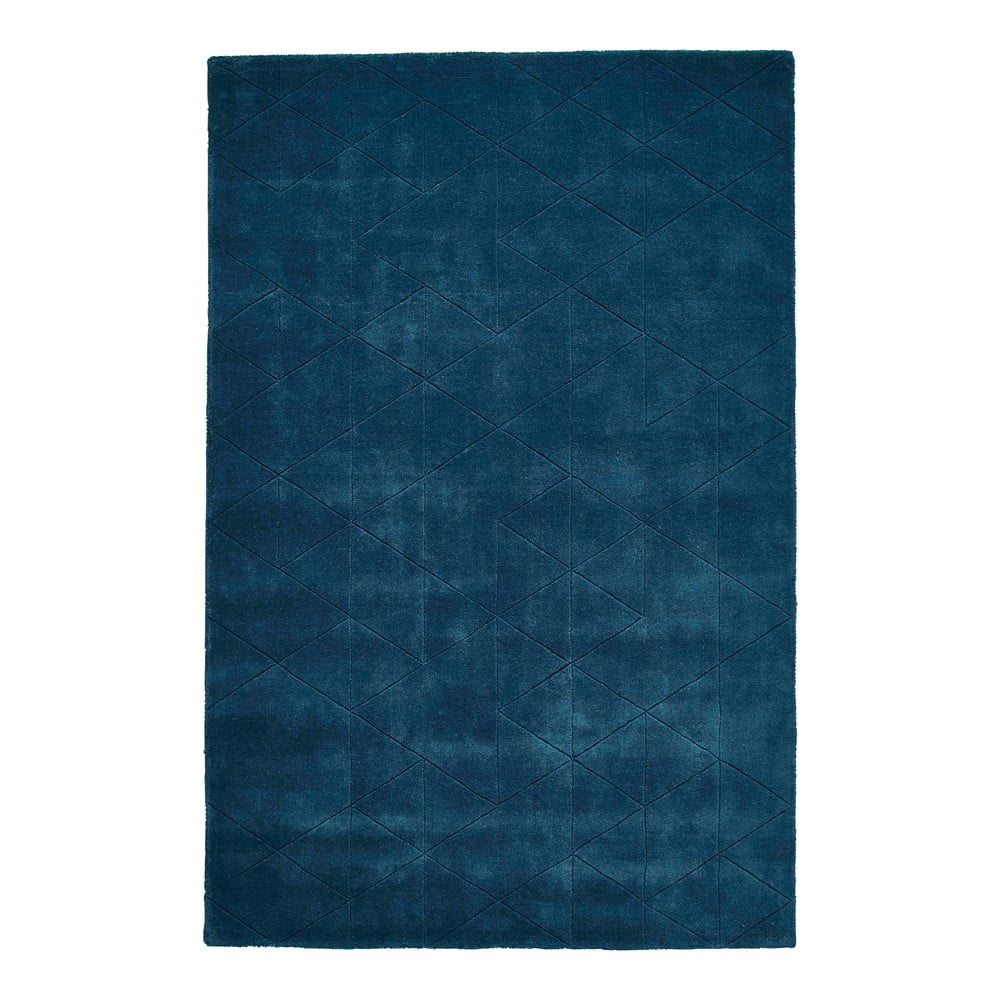 Kasbah kék gyapjú szőnyeg, 120 x 170 cm - Think Rugs