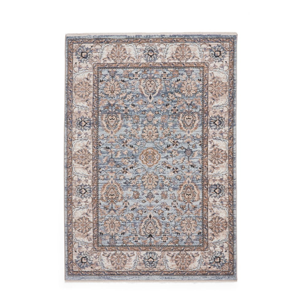 Kék-krémszínű szőnyeg 200x290 cm vintage – think rugs