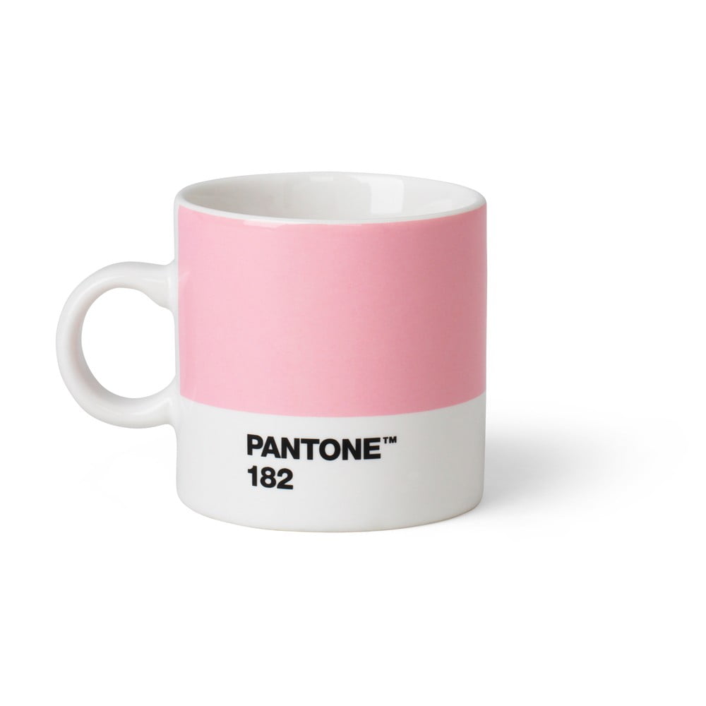 Világos rózsaszín kerámia eszpresszó bögre 120 ml Espresso Light Pink 182 – Pantone