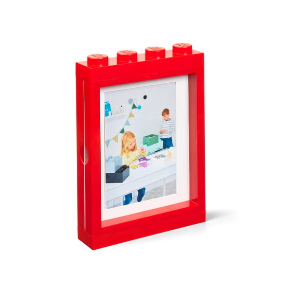 Piros képkeret, 19,3 x 4,7 cm - LEGO®