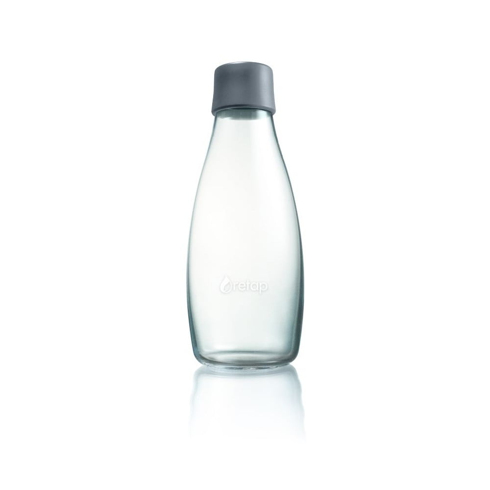 Szürke üvegpalack, 500 ml - ReTap
