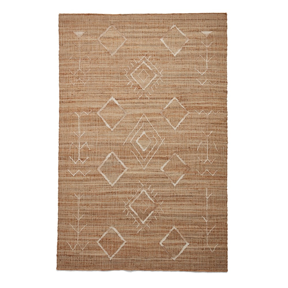Bazaar geo juta szőnyeg, 120 x 170 cm - think rugs