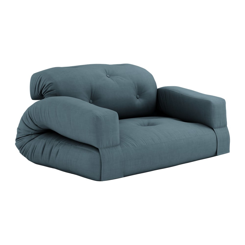 Hippo kék kinyitható kanapé 140 cm - karup design