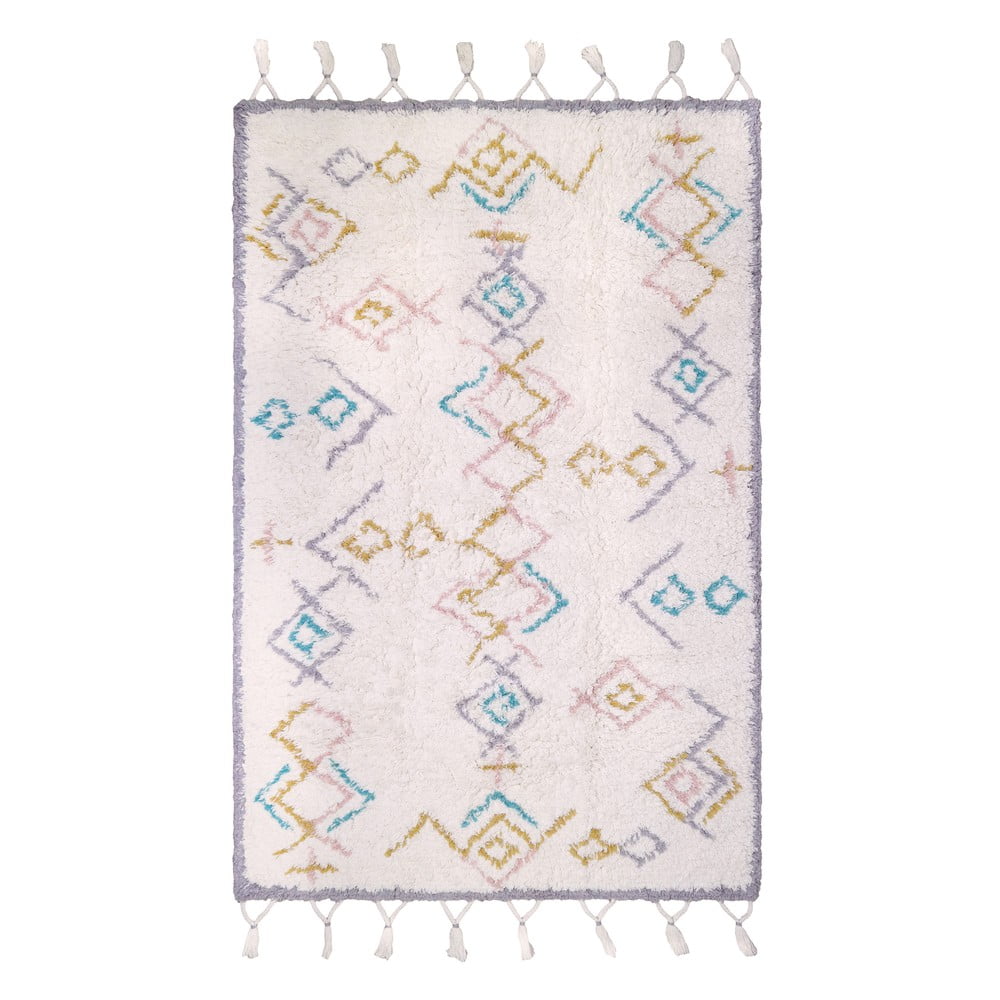 Milko színes kézzel készített pamutszőnyeg, 100 x 160 cm - Nattiot