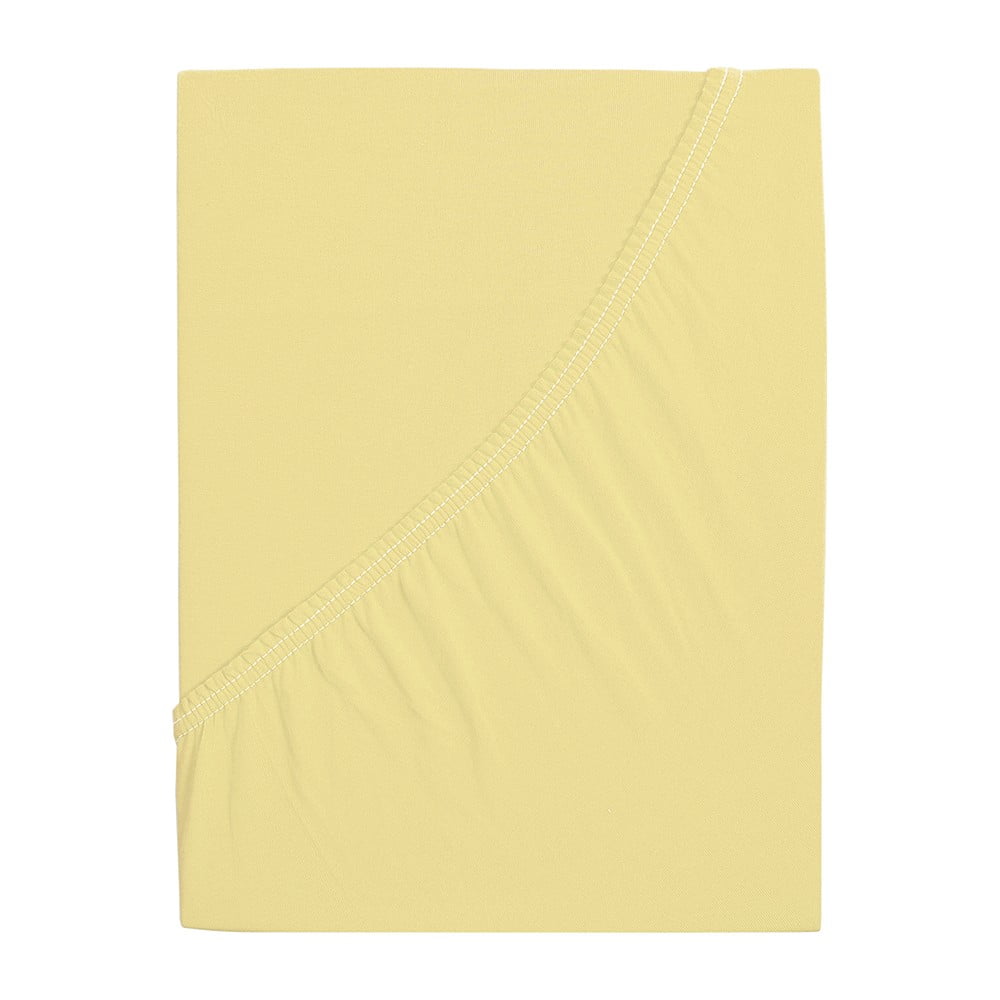 Sárga lepedő 90x200 cm – B.E.S.