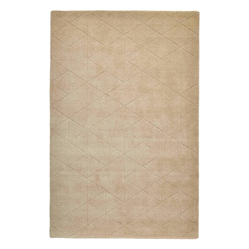 Kasbah bézs gyapjú szőnyeg, 120 x 170 cm - think rugs