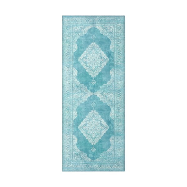 Carme türkiz szőnyeg, 80 x 200 cm - Nouristan