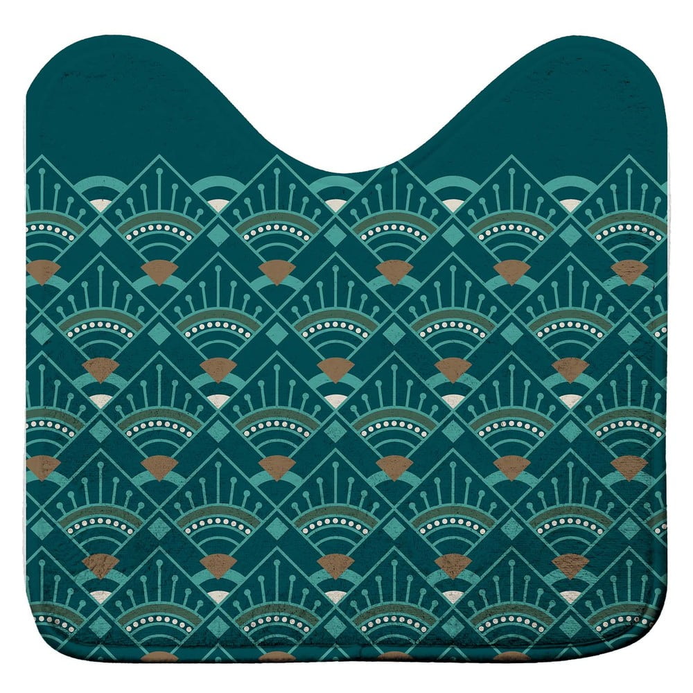 Petróleum színű fürdőszobai kilépő WC-hez 45x45 cm Imperia – douceur d'intérieur