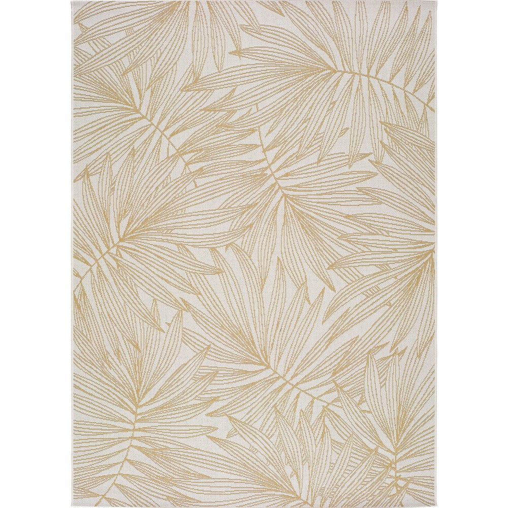 Hibis Leaf bézs kültéri szőnyeg, 135 x 190 cm - Universal