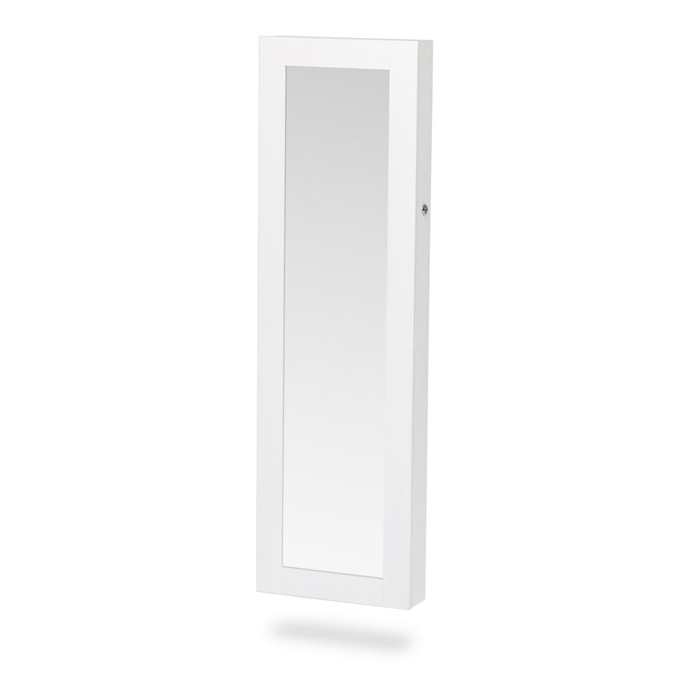 Bien fehér ajtóra helyezhető ékszertartó, tükörrel - Bonami Essentials
