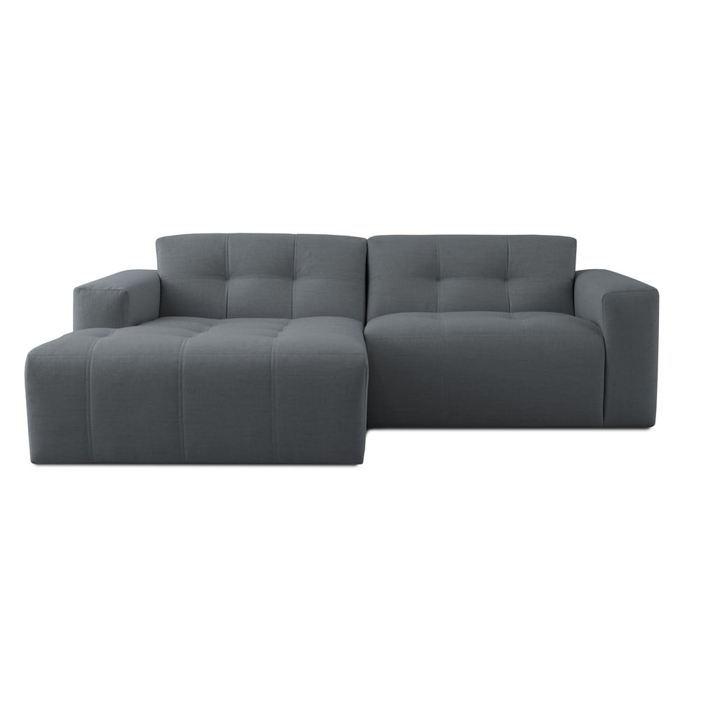 Sötétszürke sarokkanapé (bal oldali) Maxel – Scandic