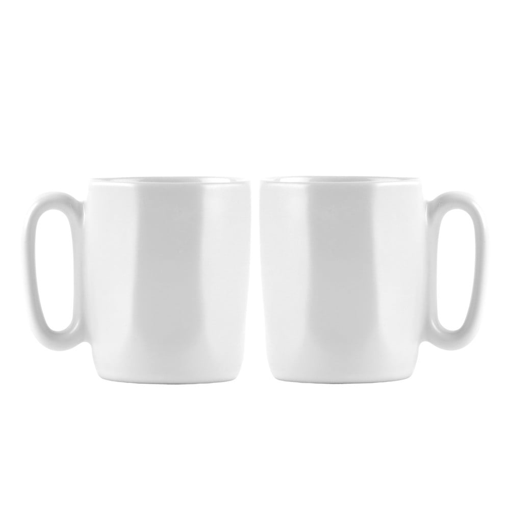 Fehér agyagkerámia eszpresszó bögre szett 2 db-os 80 ml Fuori – Vialli Design