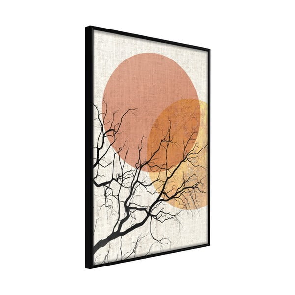 Gloomy Tree poszter keretben, 30 x 45 cm - Artgeist