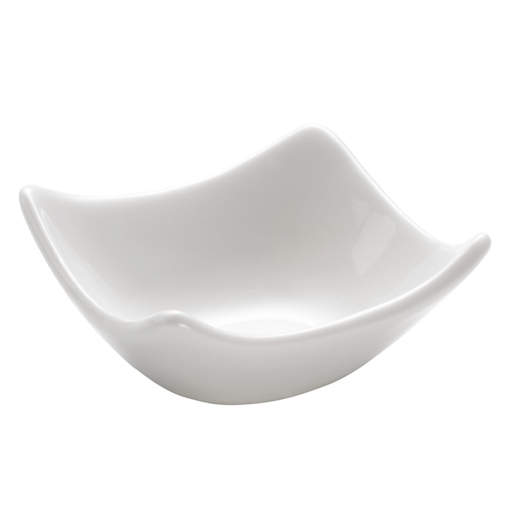 Basic Wave fehér porcelán tálka, 7,5 x 7,5 cm - Maxwell & Williams