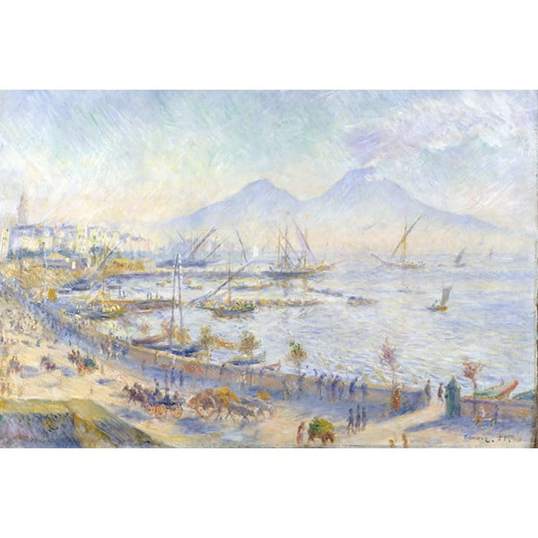Auguste Renoir - The Bay of Naples másolat, 60 x 40 cm