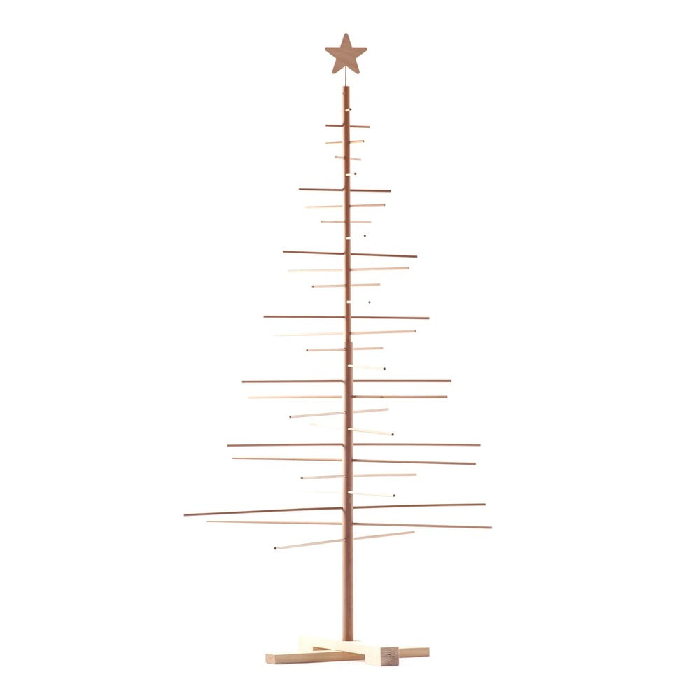 Fából készült karácsonyfa, magasság 190 cm - Nature Home