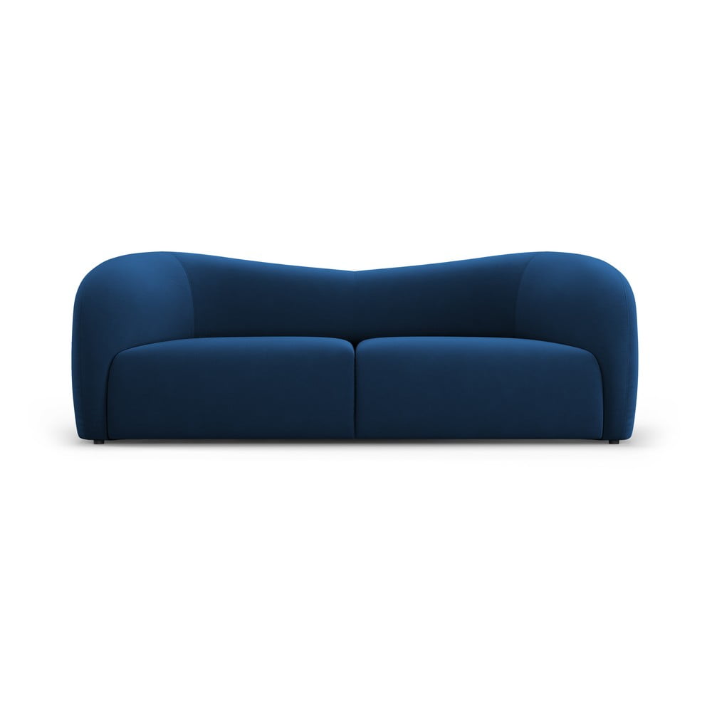 Kék bársony kanapé 197 cm santi – interieurs 86