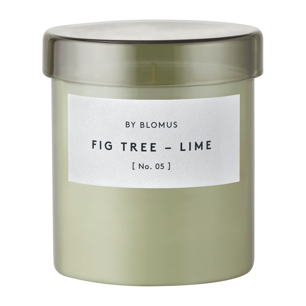 Illatos szójaviasz gyertya, égési idő 45 ó Valoa Fig Tree – Lime – Blomus