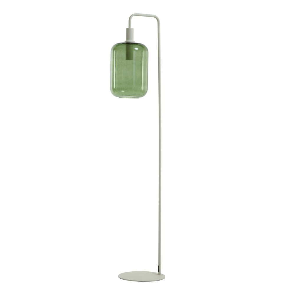 Zöld állólámpa (magasság 155 cm) Lekar – Light & Living