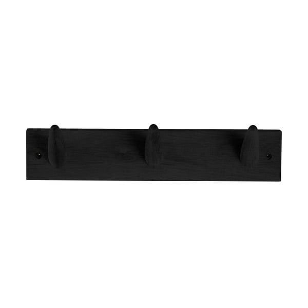 Uno fekete fali akasztó ruháknak, szélesség 40 cm - Canett