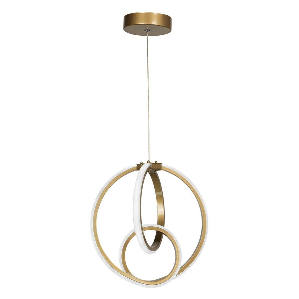 Bronzszínű fém LED függőlámpa ø 28,5 cm Neo – Squid Lighting