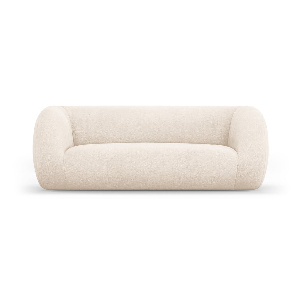 Krémszínű buklé kanapé 210 cm essen – cosmopolitan design