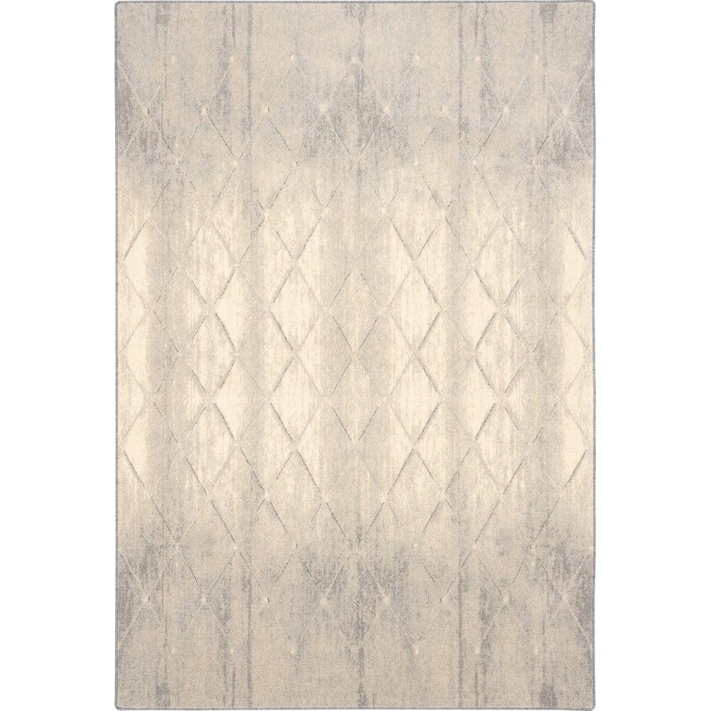 Krémszínű gyapjú szőnyeg 160x240 cm colette – agnella