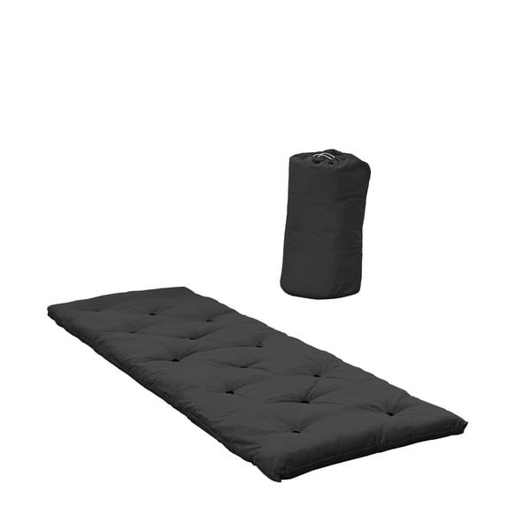 Bed In a Bag Dark Grey futon vendégágy, 70 x 190 cm - Karup Design