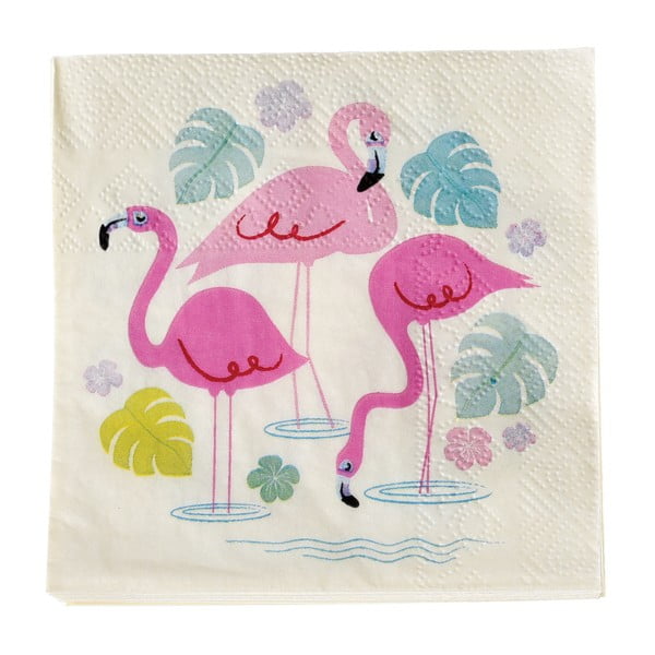 Flamingo Bay 20 db-os papírszalvéta szett - Rex London